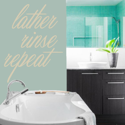Text & Numbers Non-Wall Damaging Wall Decal