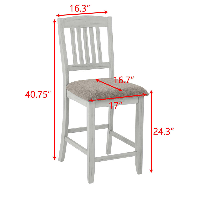 Foldable Leaf Solid Wood Dining Table with Storage, 5-Person Set with Chairs for Small Spaces