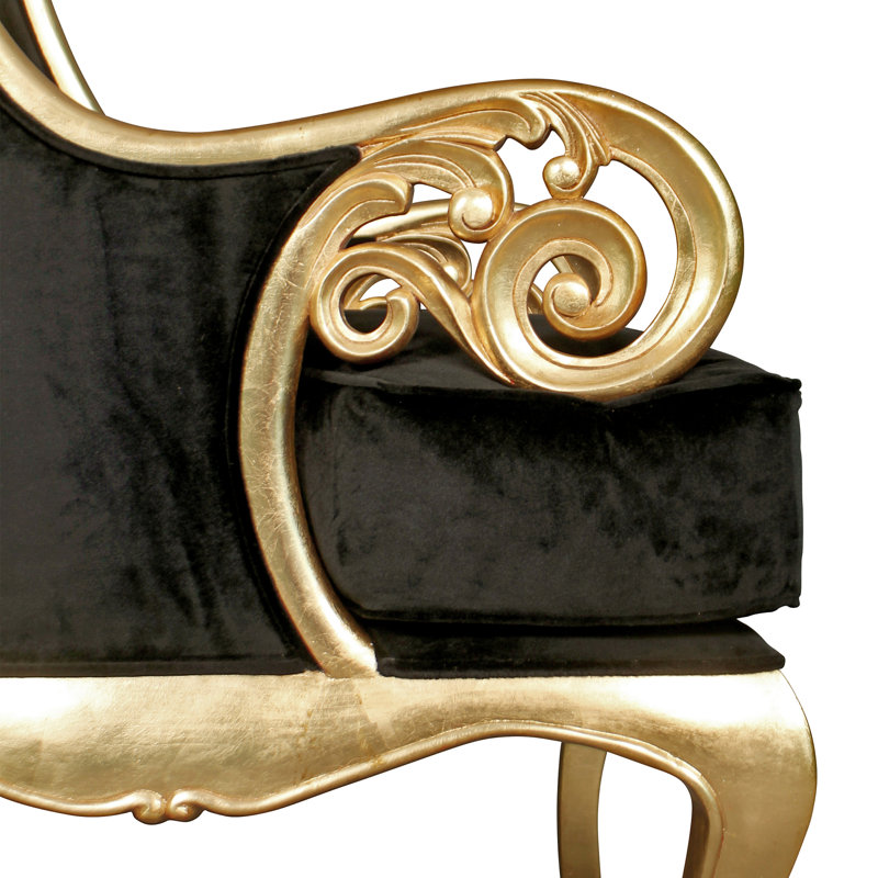 Fauteuil à oreilles Mavro Palazzo