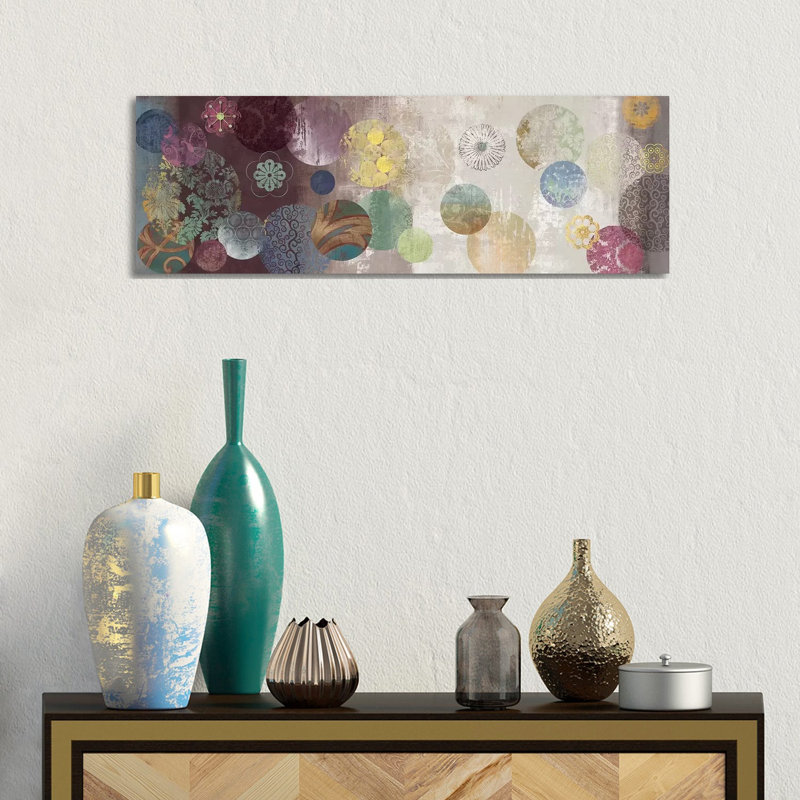 Glacier Rings II by Aimee Wilson - Wrapped Canvas Panoramic Print, 30.48 cm H x 91.44 cm W x 3.175 cm D