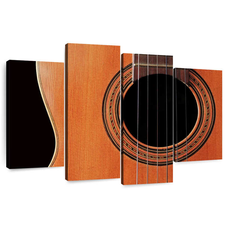 Guitare acoustique en bois Arney, H 48 po x l 75 po