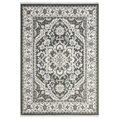 Carllene Area Rug with Non-Slip Backing