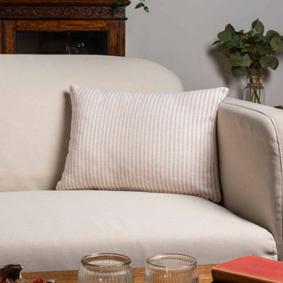 Striped Pink Cushion