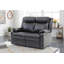 Causeuse inclinable double en similicuir Egmund-1174042754