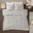 Grey Cotton Chenille Medallion Comforter King/ King Fashionable