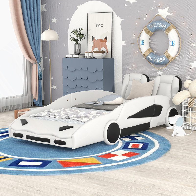 Lit plateforme avec roulettes Race