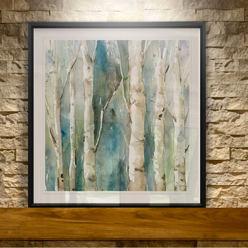 " River Birch I ", 30.5" H x 30.5" W x 1.5" D