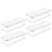 iDesign Stackable Hinged-Lid Pantry or Kitchen Storage Box - Lidded Storage Box for Organizing Cabinets and Under Sinks
