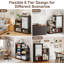 Mini meuble-bar avec espace de rangement pour petit réfrigérateur