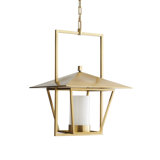 Temple 1 - Light Lantern Square Pendant