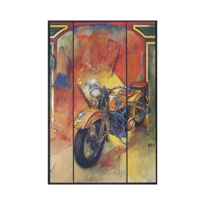 Standing At The Wall - Wall Art Print - Wrapped Canvas