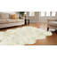 Tapis naturel en peau de mouton 2 pi x 3 pi Colello-12193820