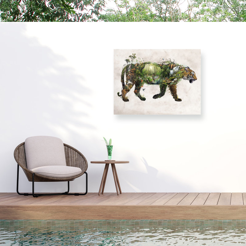 Toile extérieure Barrett Biggers Bengal Tiger, H 35 po x l 47 po