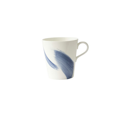 Brushstroke Bone China Coffee Mug