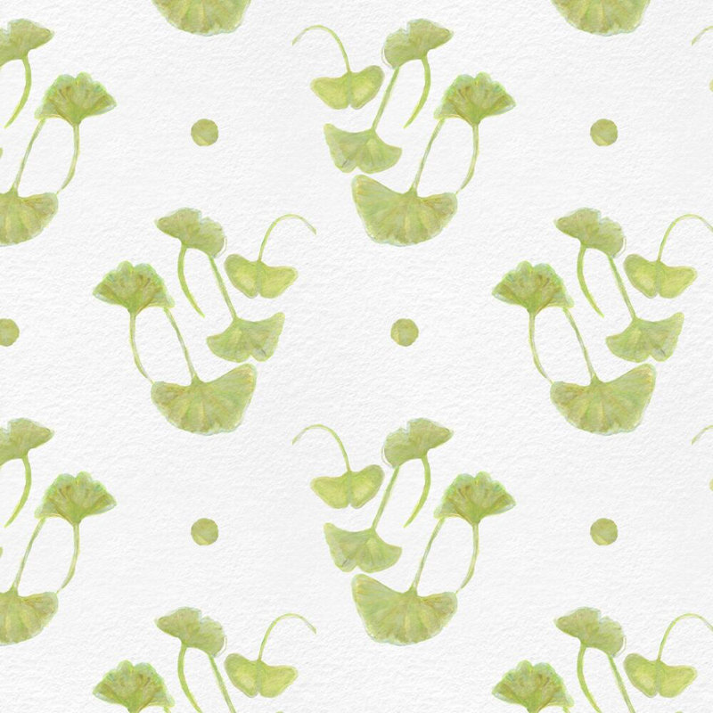 Ginkgo Square Pillow Cover & Insert, 22"H x 22"W