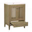 Meuble-lavabo 24 po avec lavabo en céramique