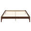 Structure de lit plateforme en bois de bambou sec de 12 po avec grand lit et support en métal, sans sommier tapissier, assemblage facile-1399036746-1399036741