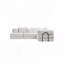 Ensemble de canapé modulaire rembourré surdimensionné en velours côtelé-1869054099