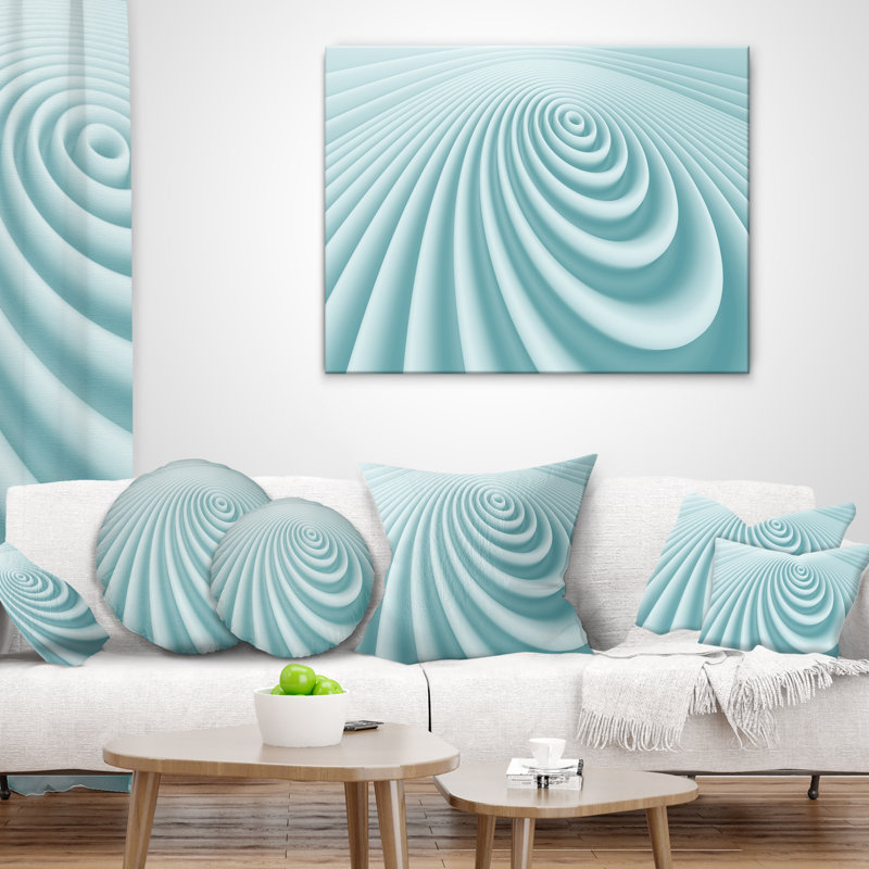 Coussin décoratif Fractal, H 18 po x l 18 po