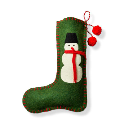  Chaussette de bonhomme de neige