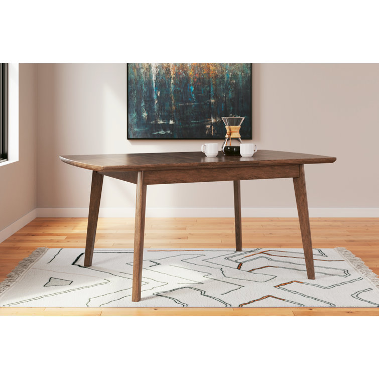 Lyncott Rectangular Dining Butterfly Extension Table