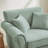  40.94'' Accent Chair with Solid Wood Legs, 2 Throw Pillows Included, Ergonomic Curved Armrest Chair for Living Room, Bedroom, Reading Nook-275562351