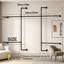 Adjustable Wall Mounted Clothes Rack