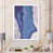 Toile blanche avec cadre photo