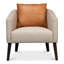 Bronson Linen Barrel Chair