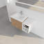 Meuble-lavabo avec lavabo et une petite tablette de rangement-1938452285