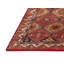Tapis géométrique rouge / rouille / beige-649651739