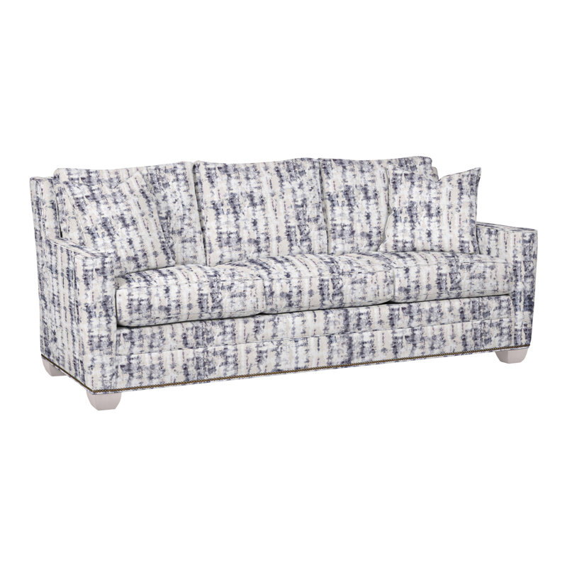 Brookford Sofa, Dove Gray, Ozark Marina 100% Cotton, Yes