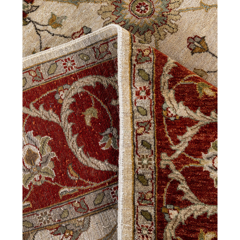 Overdyed One-of-a-Kind Rectangle 8'1" X 10' Hand Knotted Area Rug