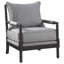 Fauteuil d'appoint rembourré avec rembourrage en lin 1Pc-1569316508-1569316510