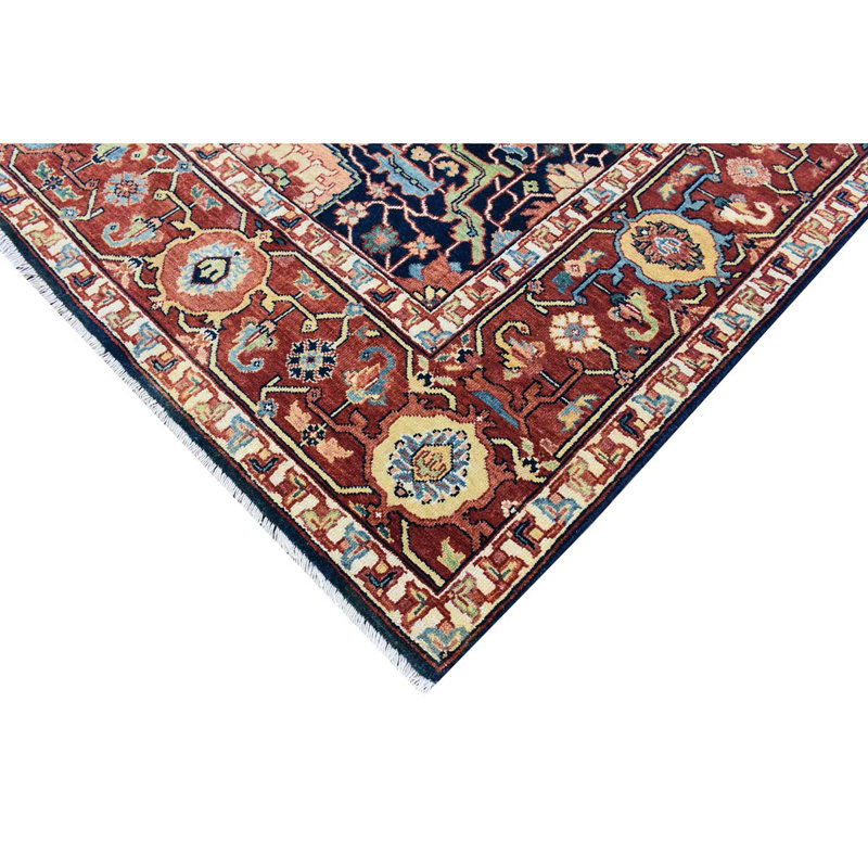 Wool Oriental Area Rug, Rectangle 9' x 12'