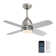 36'' Dimmable Ceiling Fan With Led Lights & Remote Control