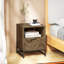 40cm W Manufactured Wood Bedside Table-1562907653