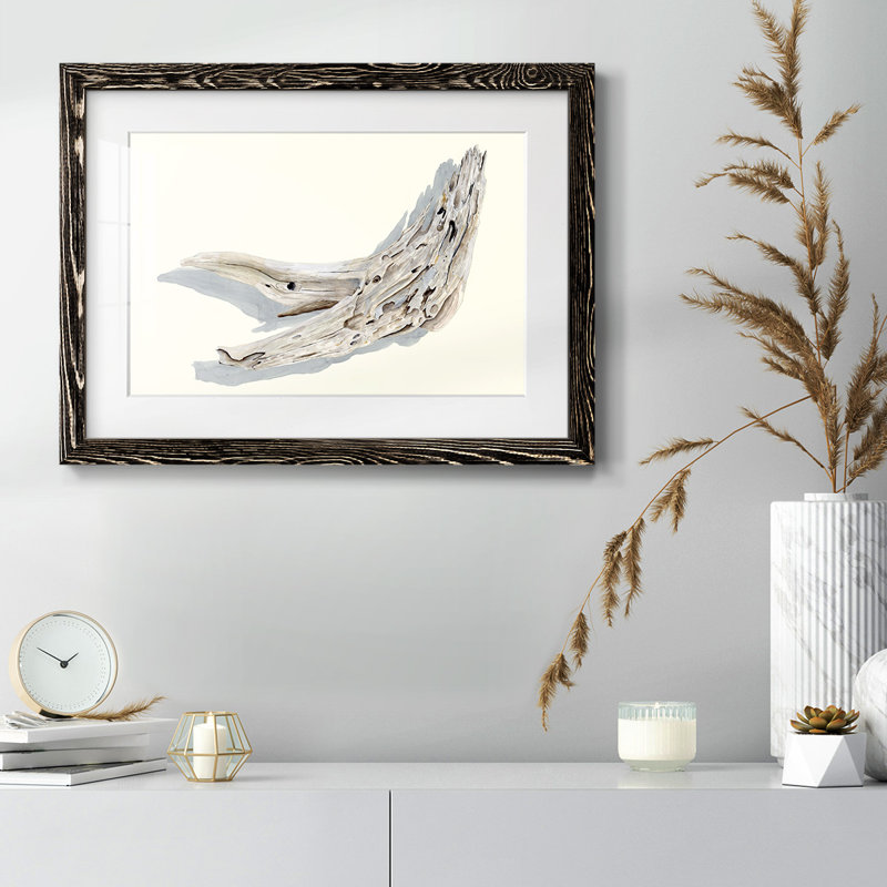 Étude Driftwood III, H 18 po x l 26 po x P 1,5 po, Noir