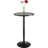Mervela Round with Steel Base Dining Table