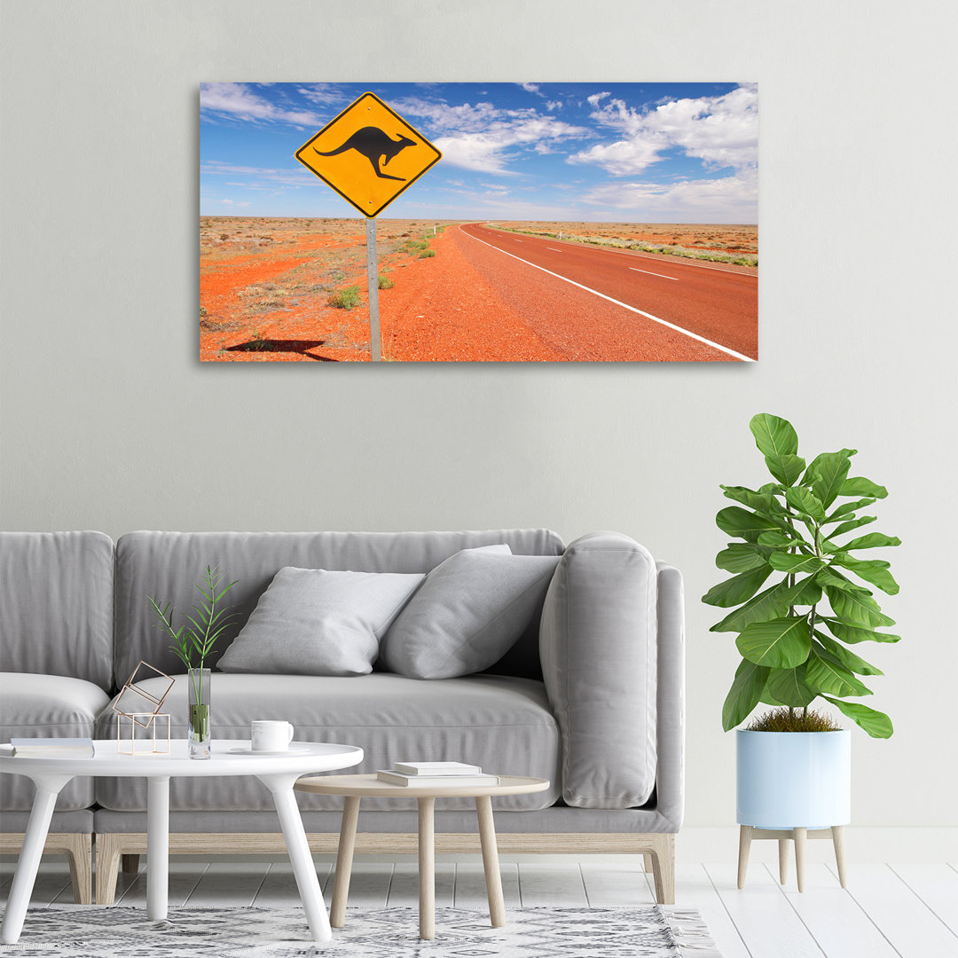 Straße in Australien - Kunstdrucke auf Leinwand