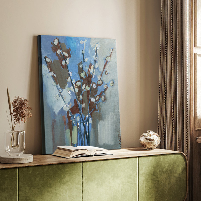 Saule d'hiver I - galerie sur mesure, H 18 po x l 12 po