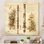 «China Scrolls Of Antiquity III», art mural chinois