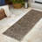 Eryx Modern Bohemian Abstract Organic Reversible Machine-Washable Gray/Cream Indoor/Outdoor Rug-1052604209