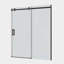 Porte de douche encadrée avec l 56 po x H 74 po-99446794