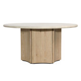 Oja 59" Pedestal Dining Table