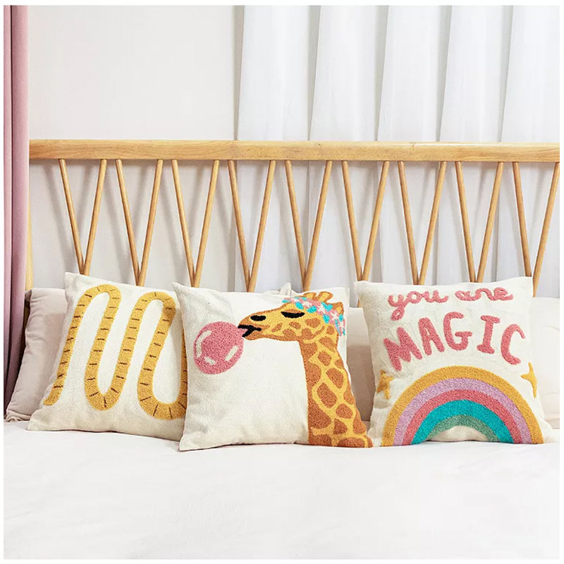 Animal Reversible Throw Pillow
