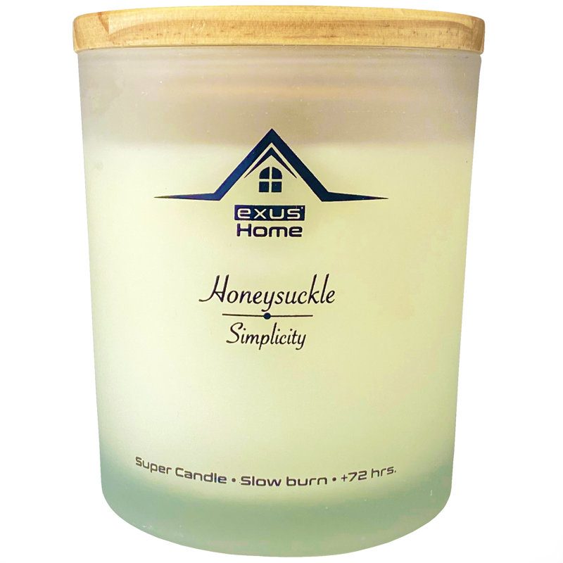 Honeysuckle Scented Jar Candle