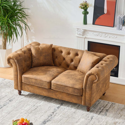 Canapé de 63 pouces Chesterfield Tech