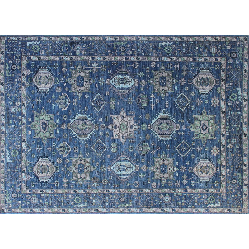 Traditional One-of-a-Kind Rectangle 9' X 11'8" Wool Area Rug