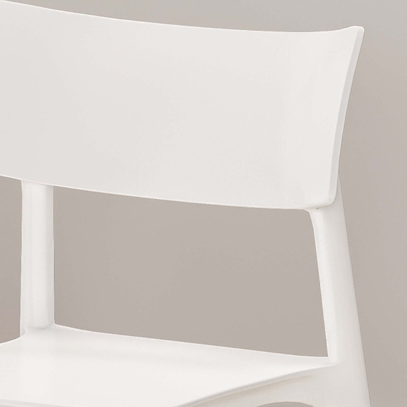 Chaise d'appoint Bohrer , Blanc
